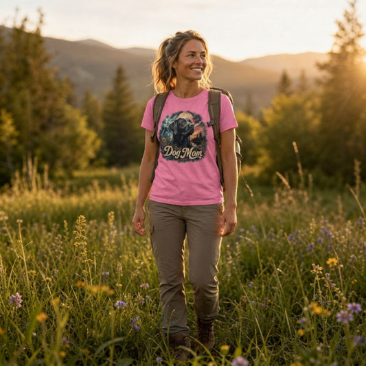 Dog Mom Black Lab Tee