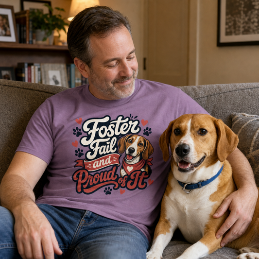 Foster Fail Beagle Hound Tee