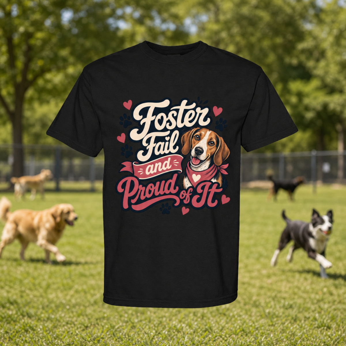 Foster Fail Beagle Hound Tee